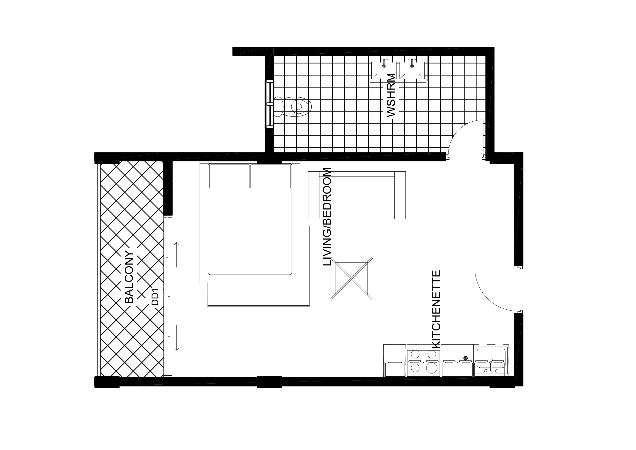 Studio Apartment Type B